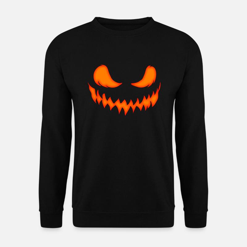 Halloween Pumpkin Halloween Ghost - Unisex Sweatshirt - black