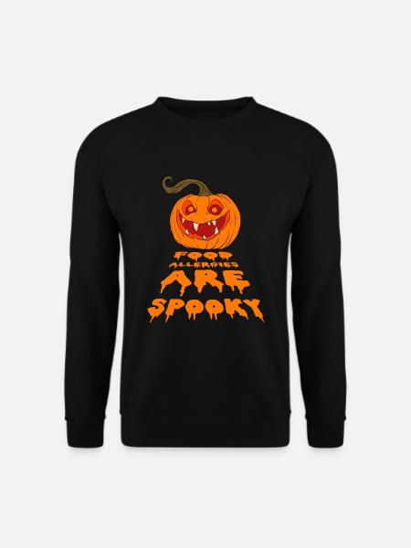 Halloween Pumpkin Halloween Ghost - Unisex Sweatshirt - black