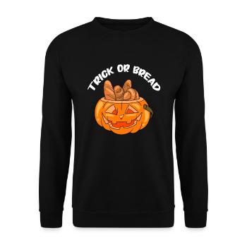 Boulanger Cadeaux d’Halloween Chef pâtissier - Sweat-shirt Unisexe - noir - Devant - Alina (178cm) & Michal (187cm)