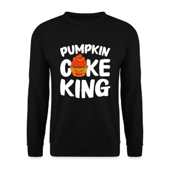 Boulanger Halloween Cadeaux Confiseur - Sweat-shirt Unisexe - noir - Devant - Alina (178cm) & Michal (187cm)
