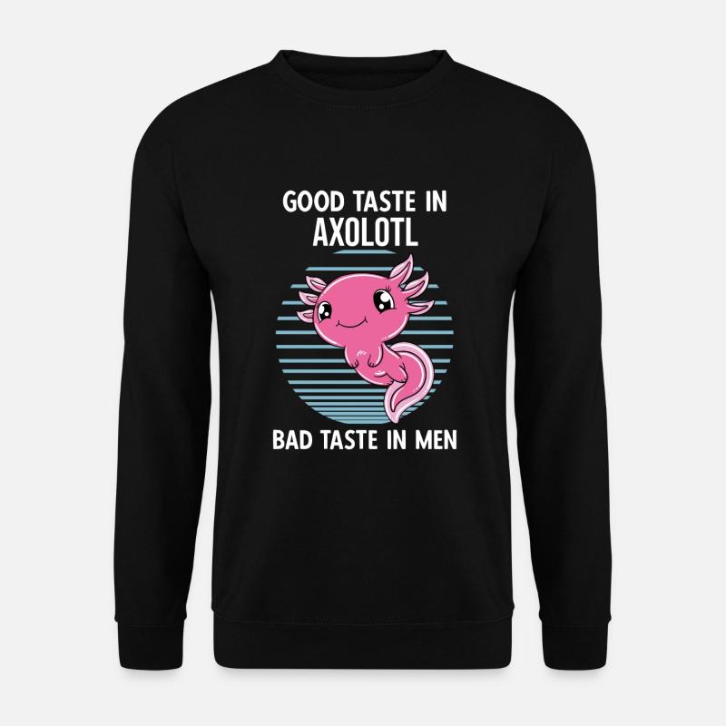 Funny Axolotl Cute Axolotl - Unisex Sweatshirt - black