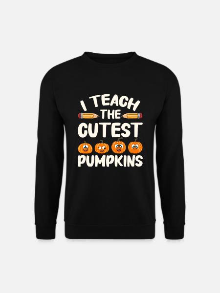 Lustige Lehrer Halloween Geschenke - Unisex Pullover - Schwarz
