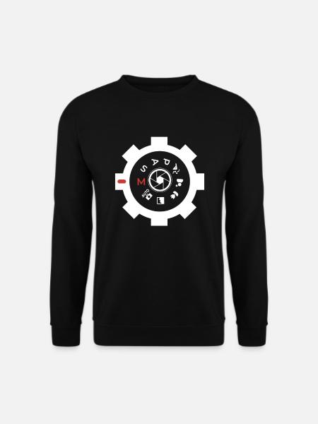 Lustiges Fotografie Fotograf Fotografen Geschenk - Unisex Pullover - Schwarz