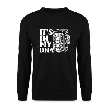 Drôle Photographie Photographe Photographe Cadeau - Sweat-shirt Unisexe - noir - Devant - Alina (178cm) & Michal (187cm)