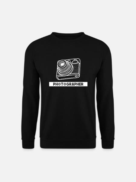Lustiges Fotografie Fotograf Fotografen Geschenk - Unisex Pullover - Schwarz
