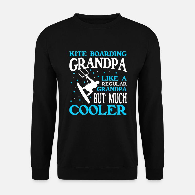 Kiteboarding Kitesurfer Kitesurfing Kiteboarder - Unisex Sweatshirt - black