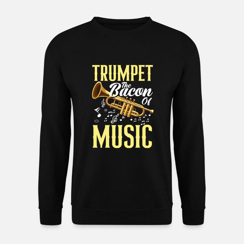 Trompete Trompeter Trompeten Spieler - Unisex Pullover - Schwarz