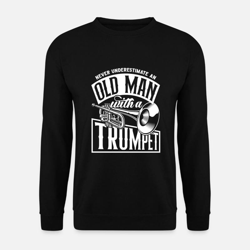 Trompete Trompeter Trompeten Spieler - Unisex Pullover - Schwarz
