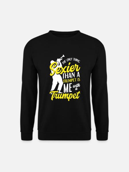 Trompete Trompeter Trompeten Spieler - Unisex Pullover - Schwarz