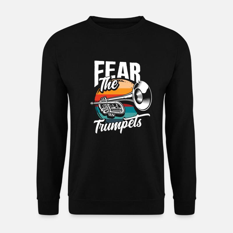 Trompete Trompeter Trompeten Spieler - Unisex Pullover - Schwarz