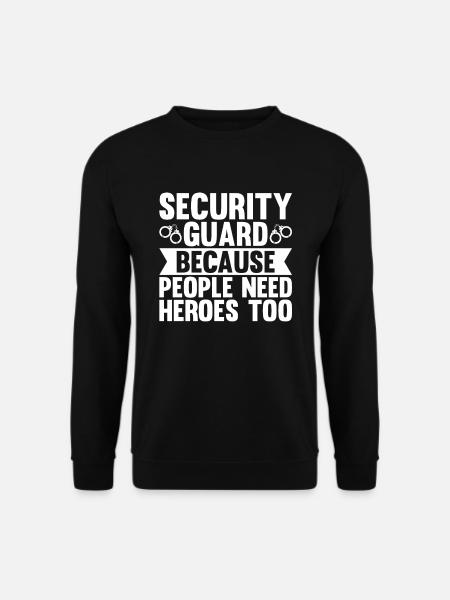 Security Clothing Security Accessories - Unisex Sweatshirt - black