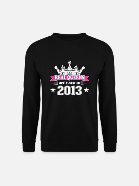 11 Jahre alt Geburtstag 2013 Geburtstagsgeschenk - Unisex Pullover - Schwarz