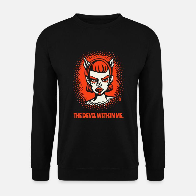 Der Teufel in mir - Unisex Pullover - Schwarz