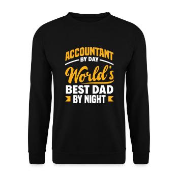 Drôle de cadeau comptable de conseiller fiscal - Sweat-shirt Unisexe - noir - Devant - Alina (178cm) & Michal (187cm)