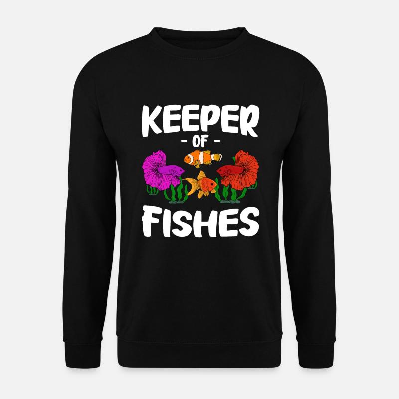 Aquaristics, Fish farming, Aquarists - Unisex Sweatshirt - black