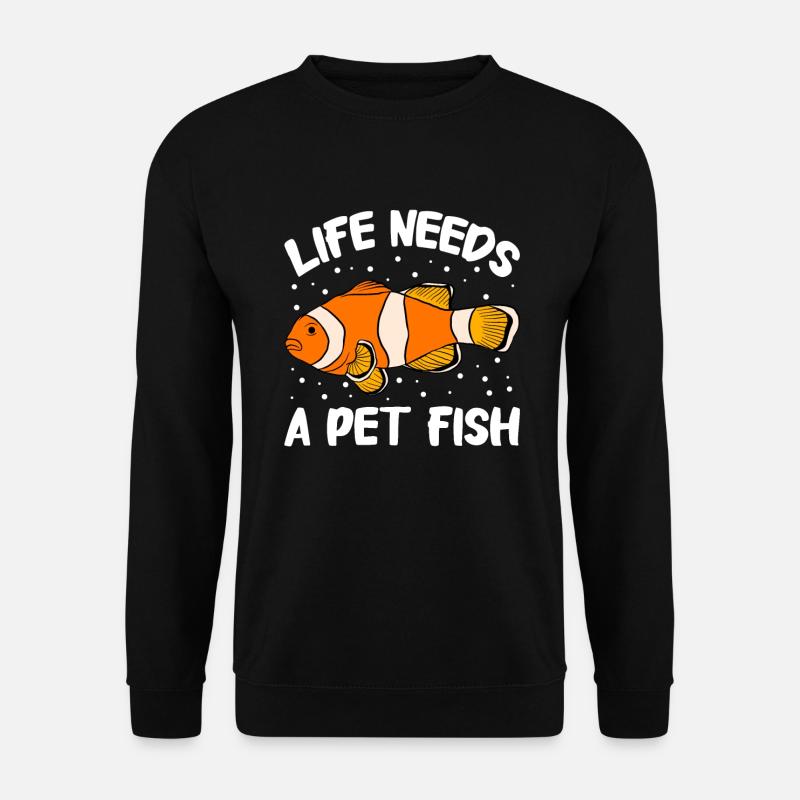 Aquaristics, Fish farming, Aquarists - Unisex Sweatshirt - black