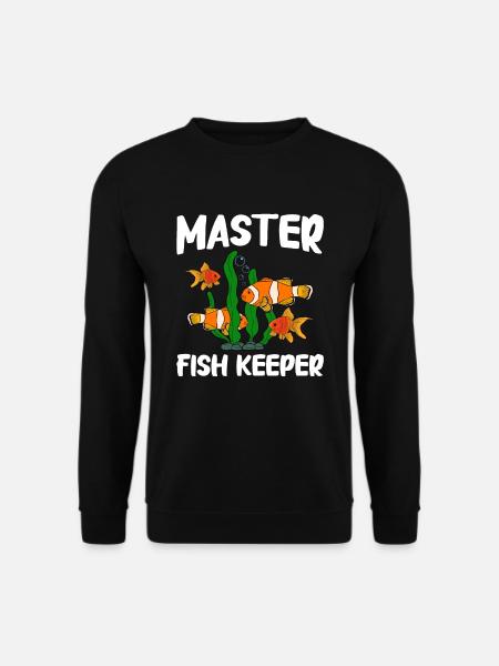 Aquaristics, Fish farming, Aquarists - Unisex Sweatshirt - black