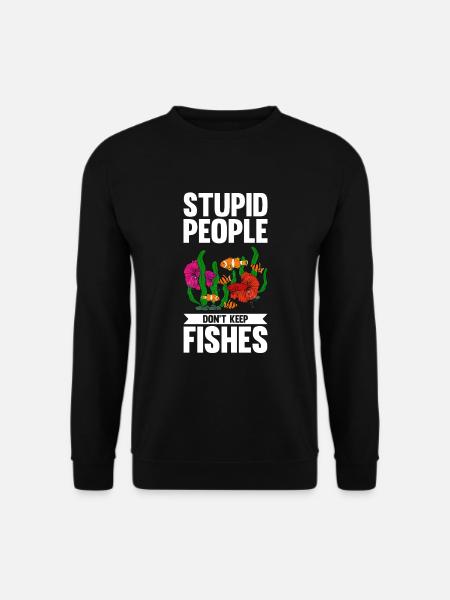 Aquaristics, Fish farming, Aquarists - Unisex Sweatshirt - black