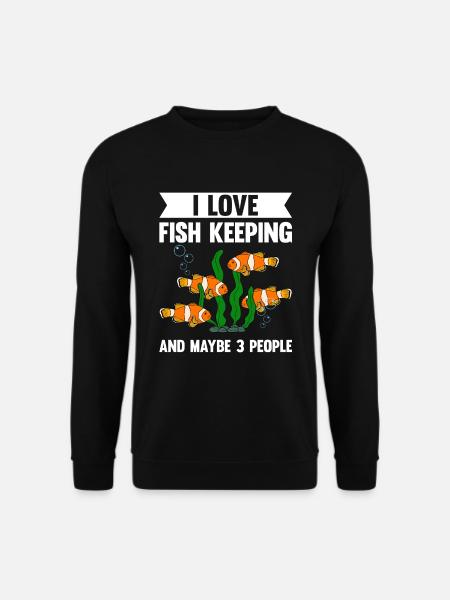 Aquaristics, Fish farming, Aquarists - Unisex Sweatshirt - black