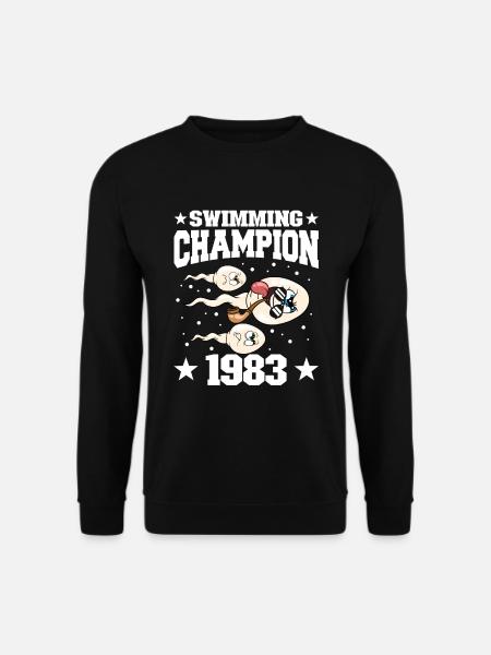 1983 birthday 41 years old - Unisex Sweatshirt - black
