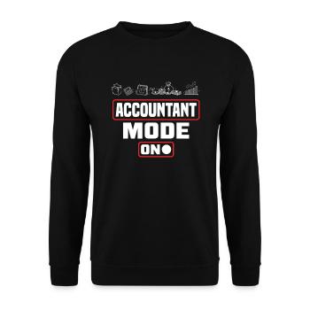 Drôle de cadeau comptable de conseiller fiscal - Sweat-shirt Unisexe - noir - Devant - Alina (178cm) & Michal (187cm)