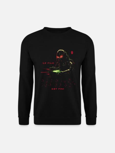 Le Film Est Fini: The Movie Is Over Action Sci-Fi - Unisex Pullover - Schwarz