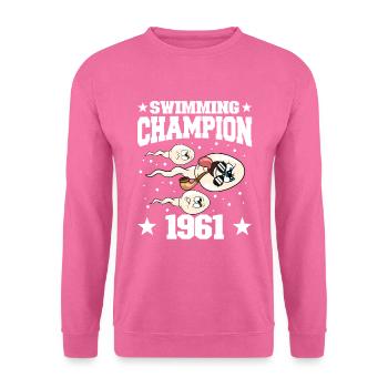 1961 Geburtstag 63 Jahre alt - Unisex Pullover - Pink - Vorne