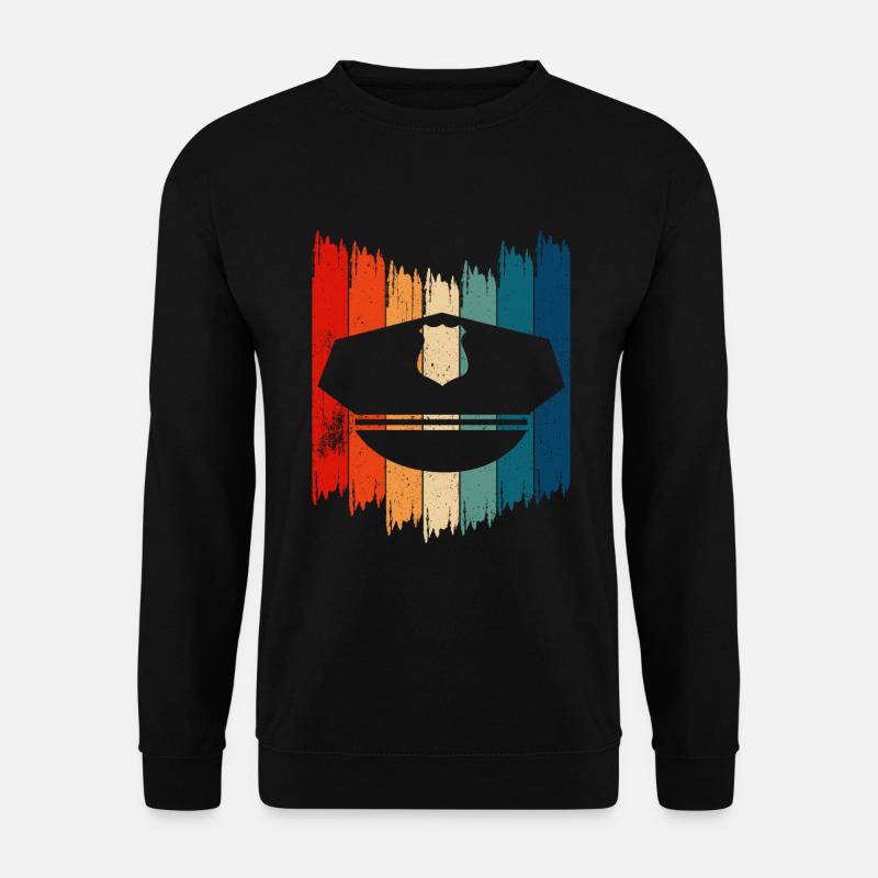 Security Kleidung Security Zubehör - Unisex Pullover - Schwarz
