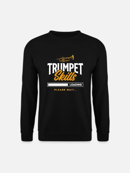 Trumpet Trumpeter Trumpet Player - Unisex Sweatshirt - black