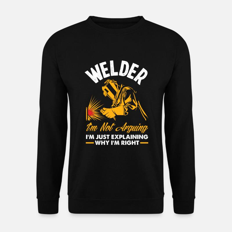 Lustiges Schweißer Geschenk - Unisex Pullover - Schwarz