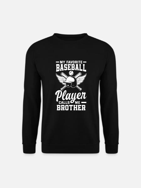 Funny Baseball - Unisex Sweatshirt - black