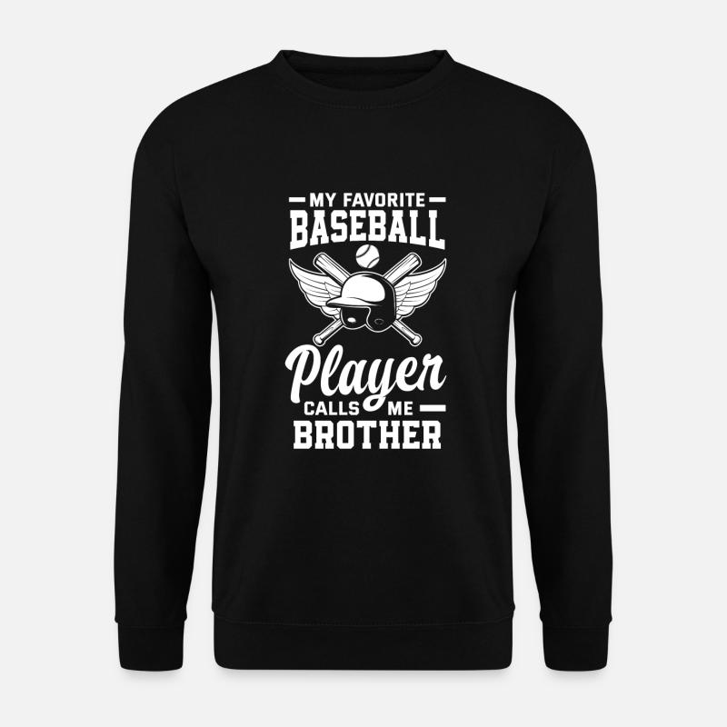Funny Baseball - Unisex Sweatshirt - black