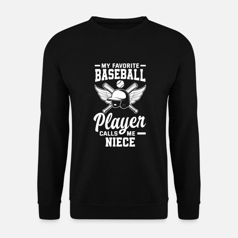 Funny Baseball - Unisex Sweatshirt - black