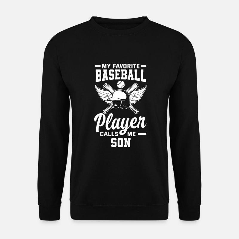 Drôle de baseball - Sweat-shirt Unisexe - noir