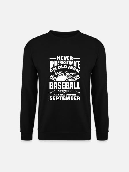 Funny Baseball - Unisex Sweatshirt - black