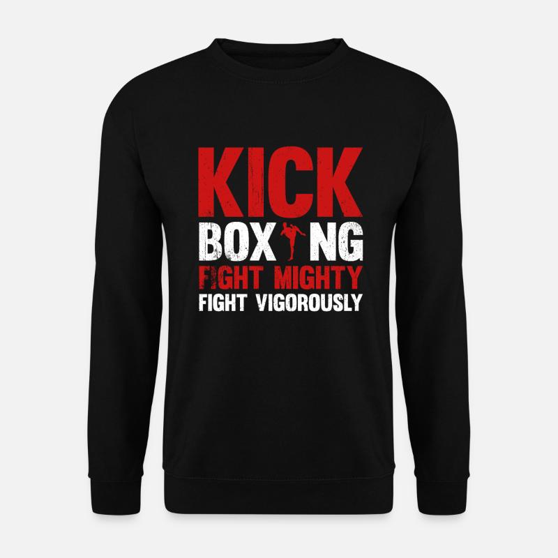 Kickboxen Kickboxer Kickboxing - Unisex Sweatshirt - black