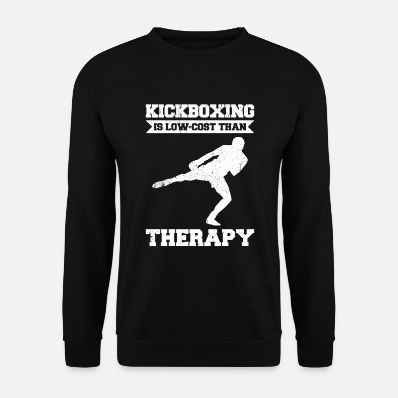 Kickboxen Kickboxer Kickboxing - Sweat-shirt Unisexe - noir