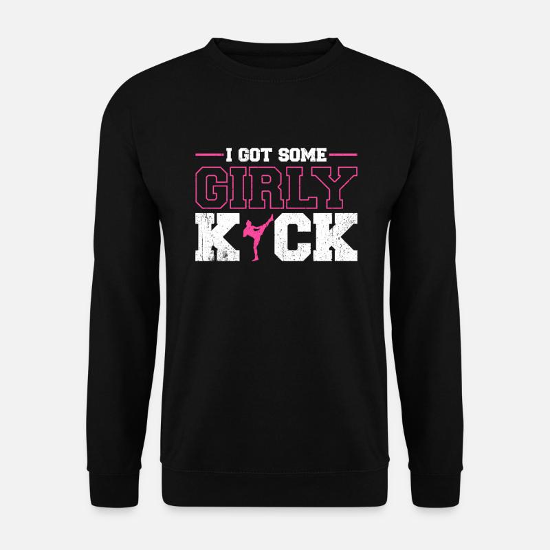 Kickboxen Kickboxer Kickboxing - Unisex Sweatshirt - black