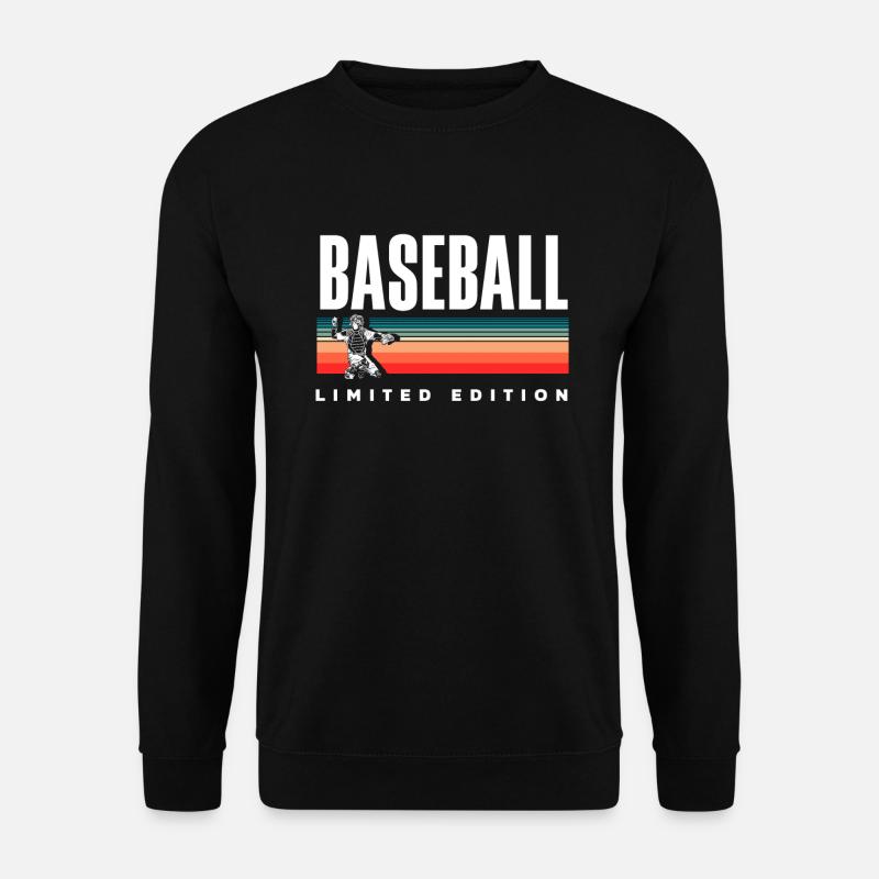 Funny Baseball - Unisex Sweatshirt - black