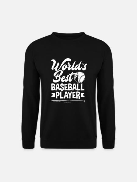 Funny Baseball - Unisex Sweatshirt - black