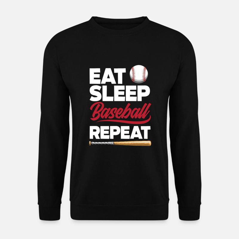 Drôle de baseball - Sweat-shirt Unisexe - noir