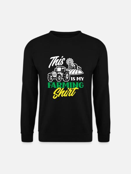 Funny Farmer Farm Farmer Gift - Unisex Sweatshirt - black
