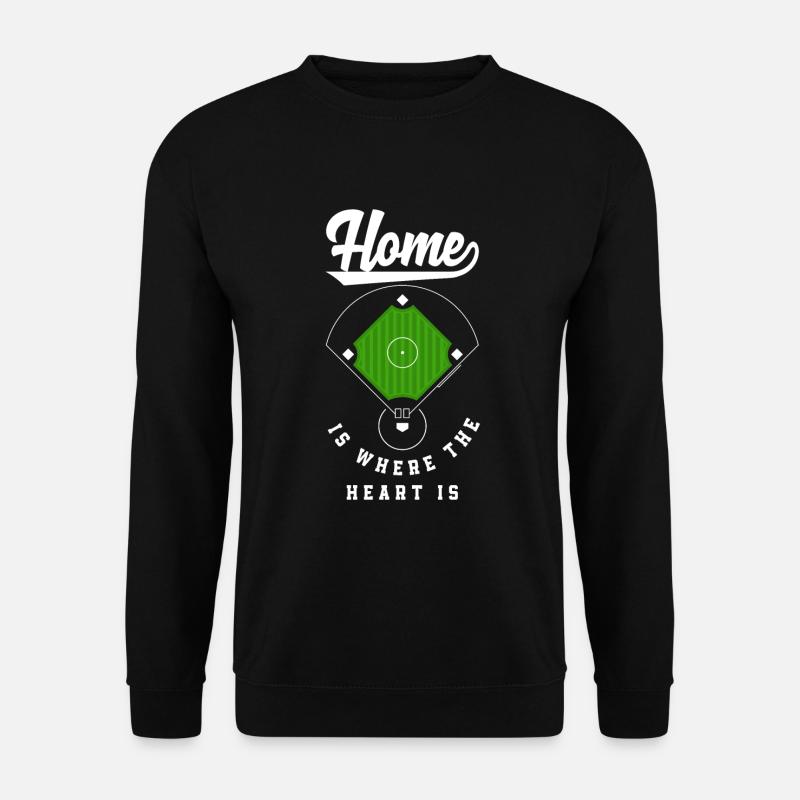 Funny Baseball - Unisex Sweatshirt - black
