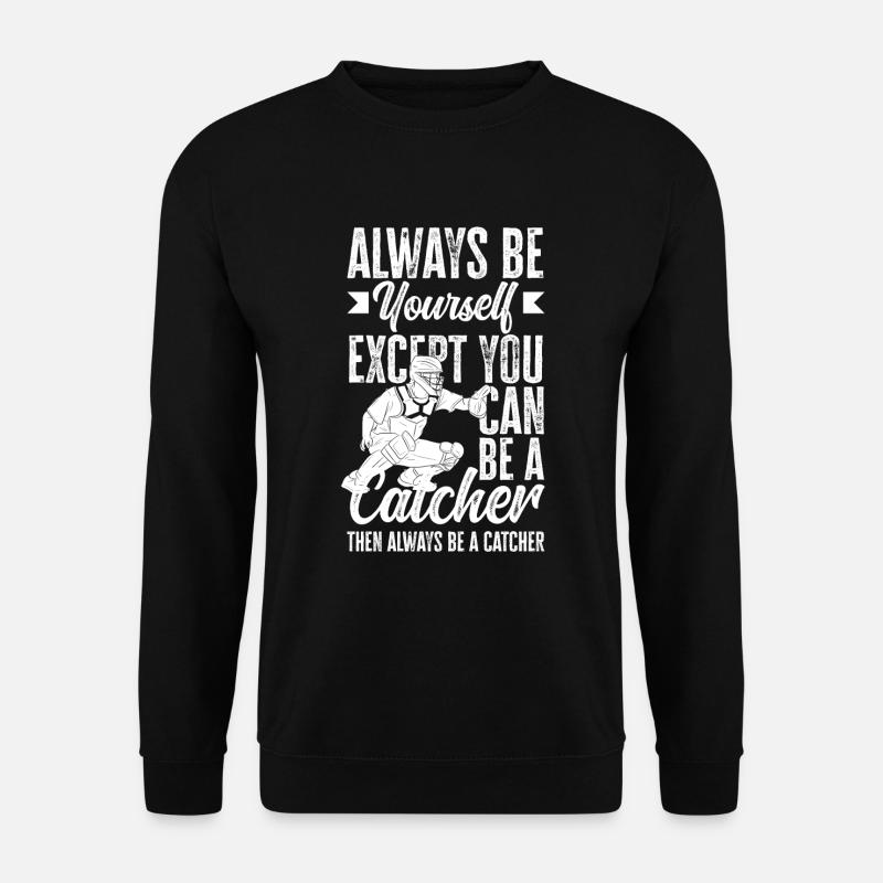 Lustiger Baseball - Unisex Pullover - Schwarz