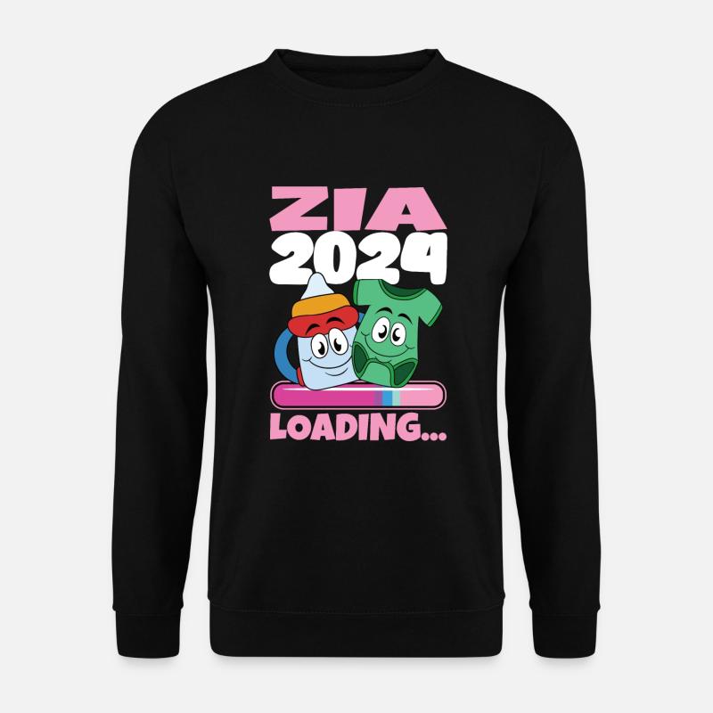 Zia 2024 Loading Aunt 2024 - Unisex Sweatshirt - black