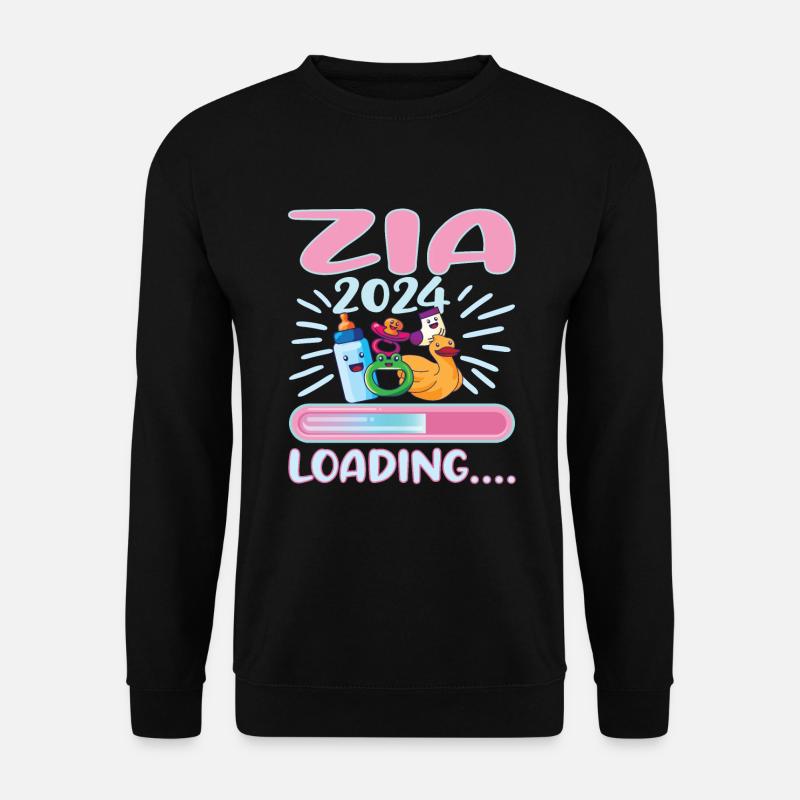Zia 2024 Loading Aunt 2024 - Unisex Sweatshirt - black