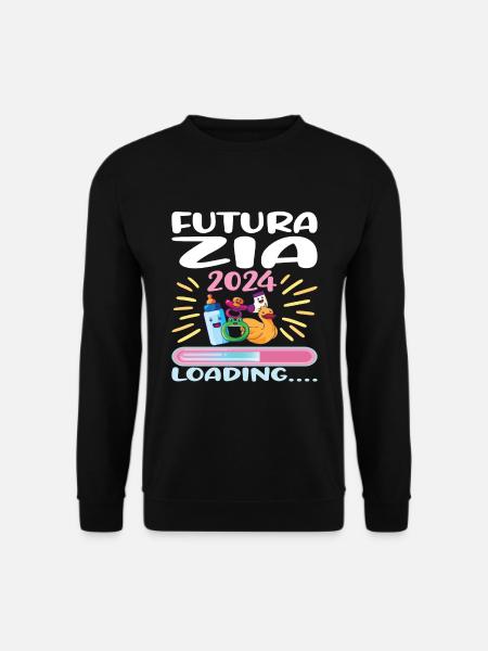 Zia 2024 Loading Aunt 2024 - Unisex Sweatshirt - black