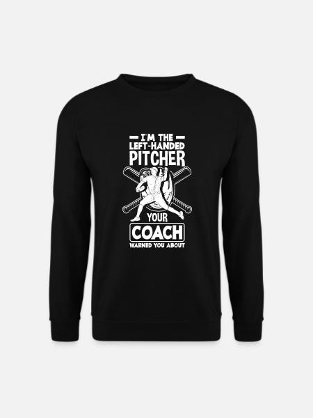 Funny Baseball - Unisex Sweatshirt - black