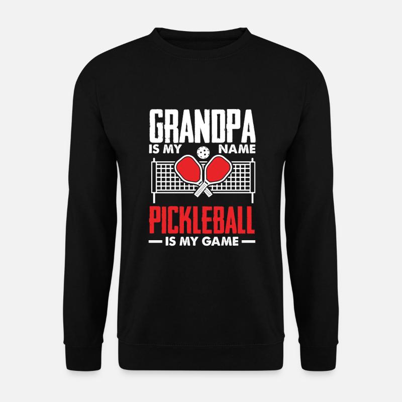 Funny Pickleball Gift - Unisex Sweatshirt - black