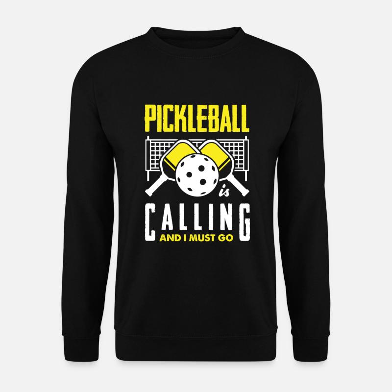 Funny Pickleball Gift - Unisex Sweatshirt - black